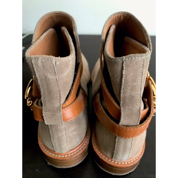 ✨HP!✨ Suede Chloe ankle booties - Picture 4 of 7